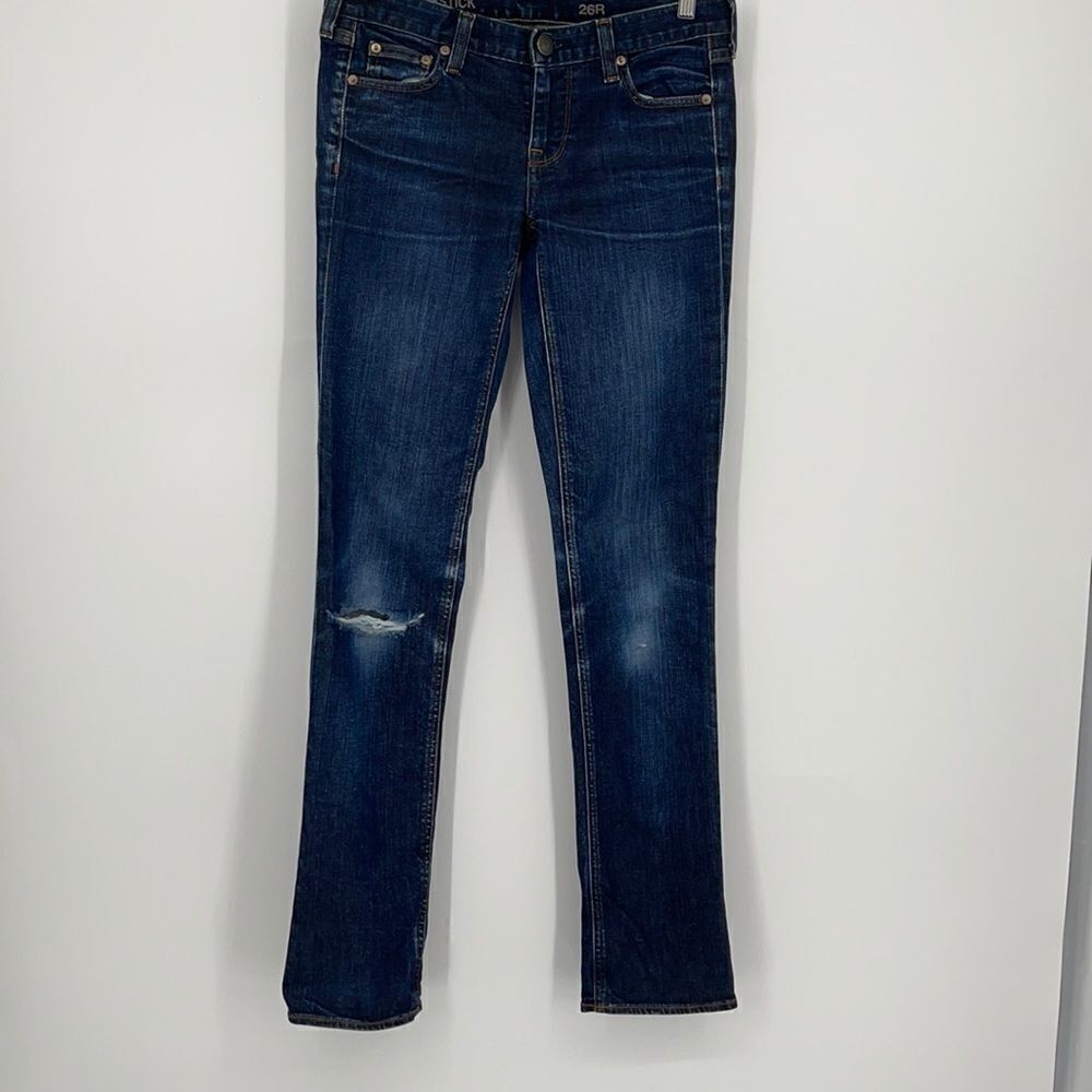 J Crew Matchstick Dark Wash Jeans